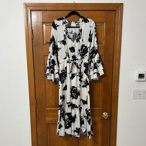 Misa Los Angeles Juliette Midi Dress Size Large